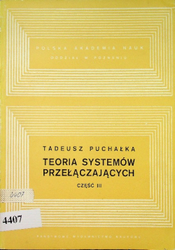 Teoria systemów przełączających część III