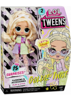 LOL Surprise Tweens Doll - Goldie Twist (4szt)