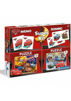 Superkit 2x30 + Memo + Domino Auta 3