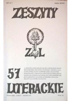 Zeszyty literackie 57 1/1997
