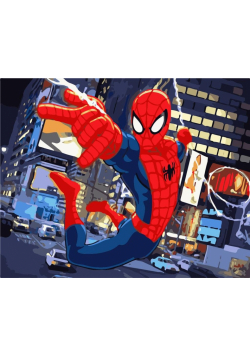 Malowanie po numerach - Spiderman 40x50cm