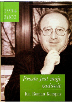 Proste jest moje zadanie