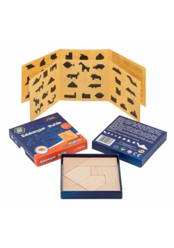 Puzzle drewniane - seria EUKLID