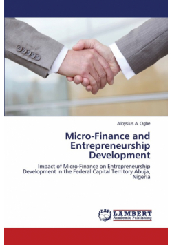 Micro-Finance and Entrepreneurship Development