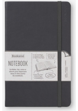 Bookaroo Notatnik Journal A5 - Czarny
