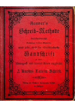 Sander's schreib methode