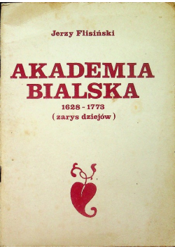 Akademia Bialska 1628 1773