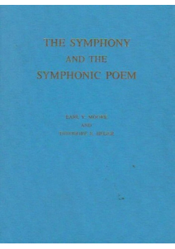 The symphony and the symphonic poem