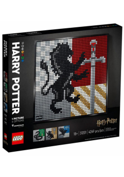 Lego ART 31201 Harry Potter Herby Hogwartu