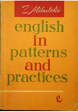 English in patterns and practices