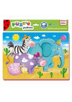Miękkie puzzle A4 Śmieszne zdjęcia Podróż zwierząt