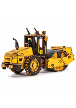 ROBOTIME Drewniane Model Puzzle 3D - Walec drogowy