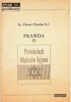 Prawda o Protokołach Mędrców Syjonu