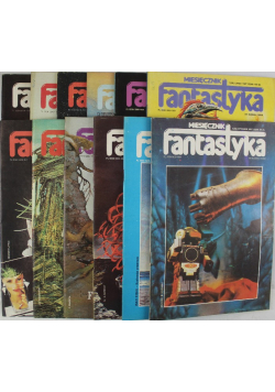 Miesięcznik Fantastyka Nr 1 do 12 / 1987