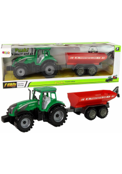 Traktor z przyczepką z napędem
