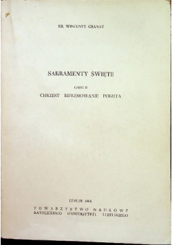 Sakramenty święte