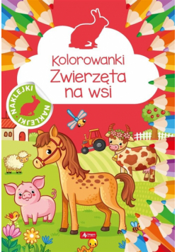 Kolorowanki. Zwierzęta na wsi