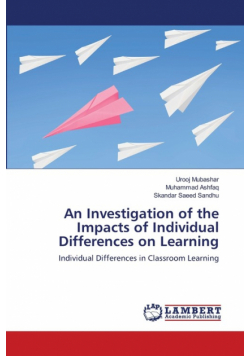 An Investigation of the Impacts of Individual Differences on Learning