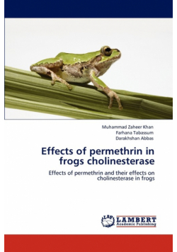 Effects of permethrin in frogs cholinesterase