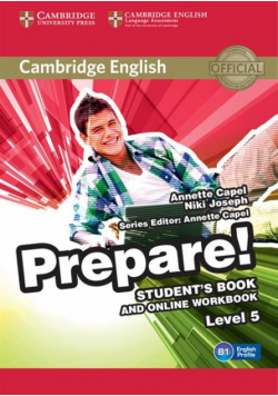 Joseph Niki - Cambridge English Prepare! 5 Student's Book