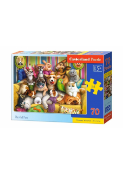 Puzzle 70 Playful Pets CASTOR