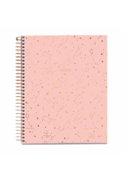 Kołozeszyt A5/120K kratka constellation rose