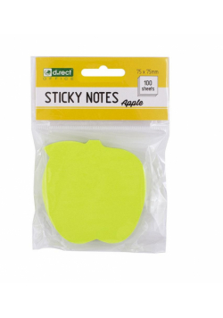 Notes samoprzylepny Kształty Jabłko D.RECT