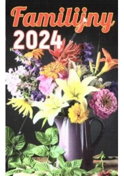 Kalendarz 2024 zdzierak  Familijny