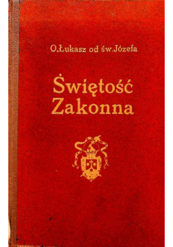 Świętość Zakonna 1936 r.