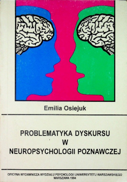 Problematyka dyskursu w neuropsychologii poznawczej