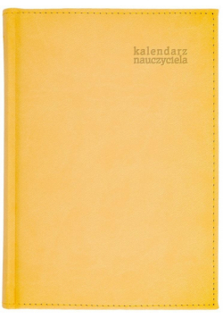 Kalendarz naucz. 2023/24 A5 tyg. Vivella żółty