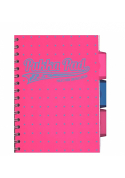 Project Book Neon Dots A5/100K kratka róż (3szt)