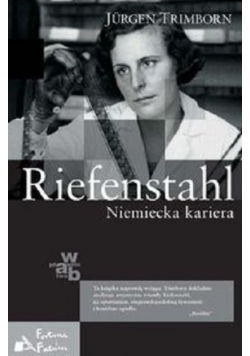 Riefenstahl Niemiecka kariera