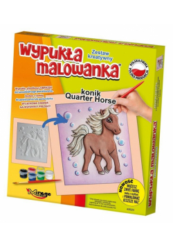 Wypukła malowanka Konik Quarter Horse