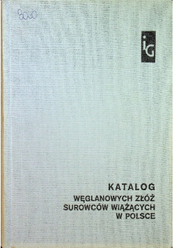 Katalog węglanowych złóż surowców wiążących w Polsce