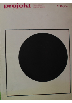 Projekt Sztuka wizualna i wzornictwo Visual Art & Design  nr 106/1975