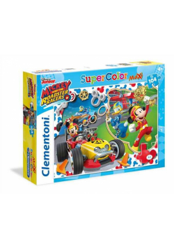 Puzzle 104 Maxi Superkolor Mickey Roadster Rac