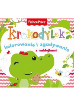 Fisher Price Kolorowanka podłogowa.Krokodylek
