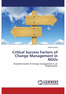 Critical Success Factors of Change Management in NGOs