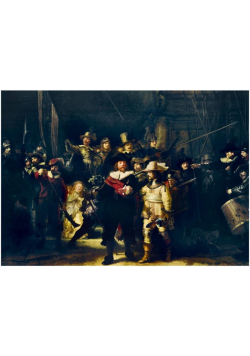 Puzzle 1000 Straż nocna, Rembrand 1642