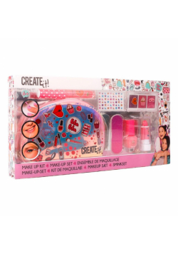 Zestaw prezentowy Make-up z kosmetyczką CREATE IT!