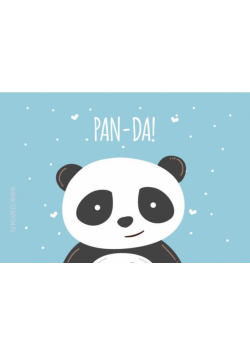 Magnes na lodówkę - Pan da!