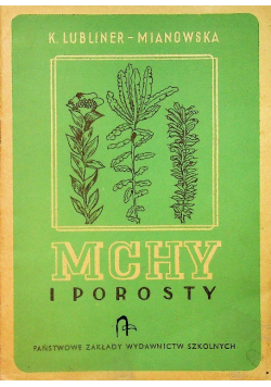 Mchy i porosty 1950 r.