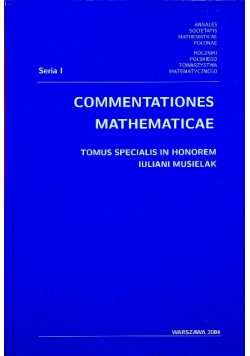 Commentationes mathematicae