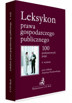 Leksykon prawa gospodarczego publicznego