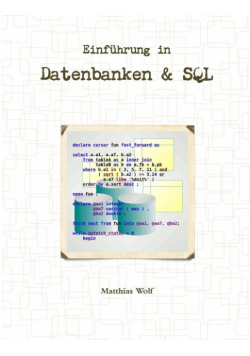 Einführung in Datenbanken & SQL