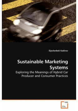 Sustainable Marketing Systems