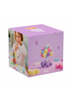 Klocki Plus-Plus Big Pastelowe 100el