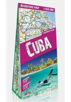 Adventure map Cuba 1:650 000