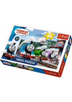 Puzzle 30 Wyścig na torach TREFL